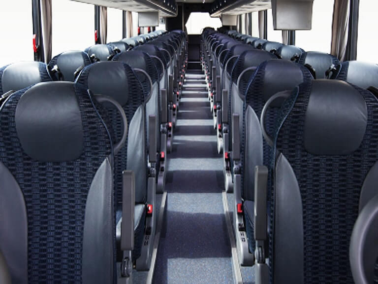 van hool bus interior