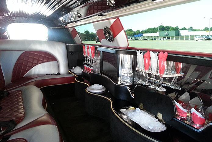 chrysler 300 limo interior