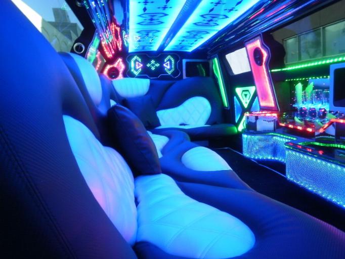 lincoln limo interior