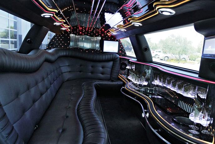 chrysler 300 limo interior